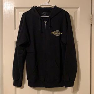 Mondaysuck zip up hoodie